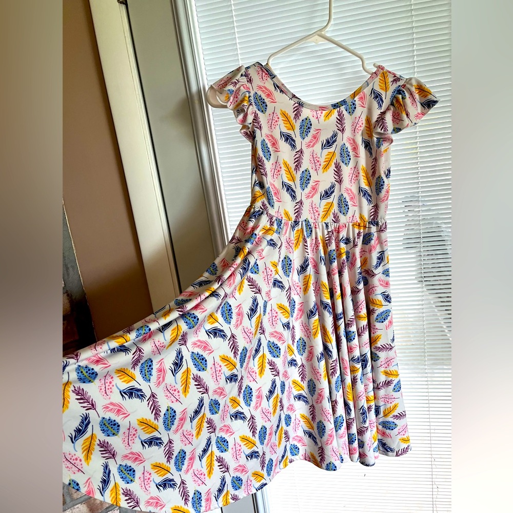Dot Dot Smile Girls Dress - Sz 8/10